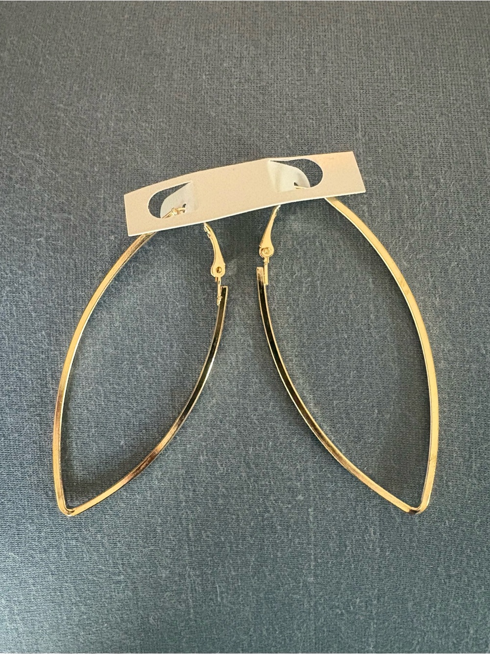 Leaf Hoop Earrings - Elegant